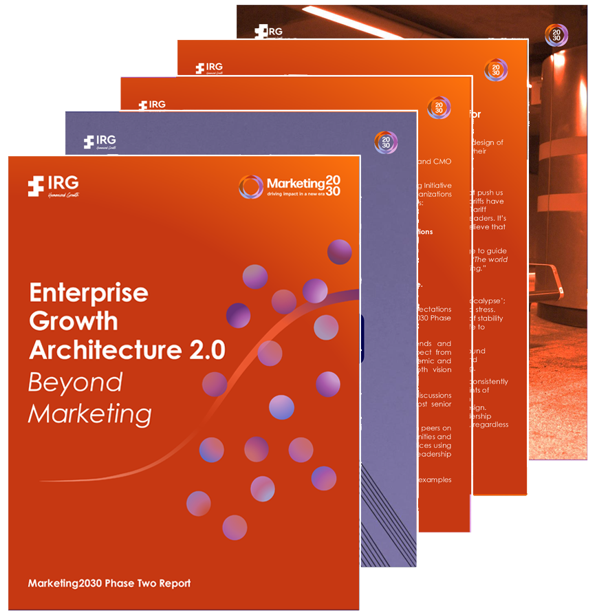 Enterprise Growth Architecture 2.0 Beyond Marketing report cover