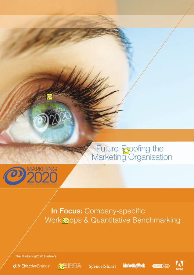 Cover of Future-Proofing the Marketing Organization