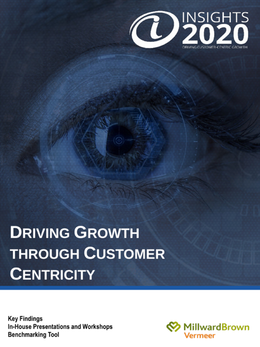Cover of Insights2020: Driving Growth Through Customer Centricity