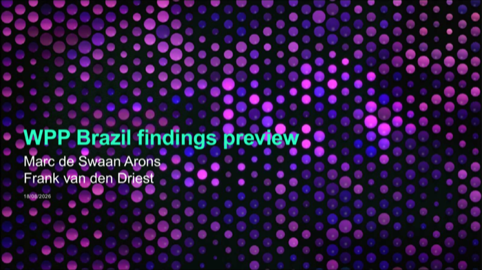 Cover of Previewing the Brazil Findings for WPP