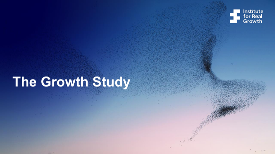 Cover of The Growth Study: Seven Building Blocks, and the Companies That Moved