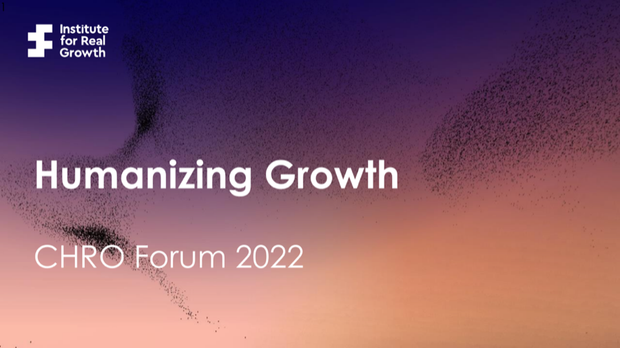 Cover of The Growth Study, Presented to a CHRO Forum