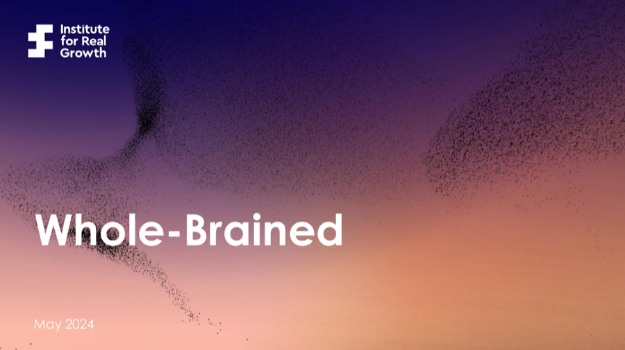 Cover of Whole-Brained: Analytics and Creativity, Not Analytics or Creativity