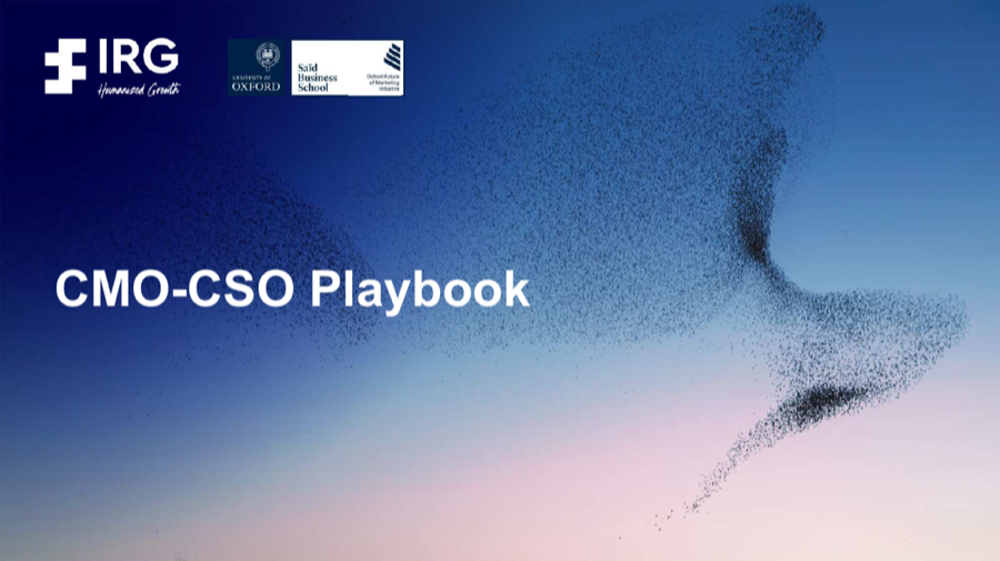 Cover of The CMO and the CSO: A Partnership That Almost Nobody Has Working