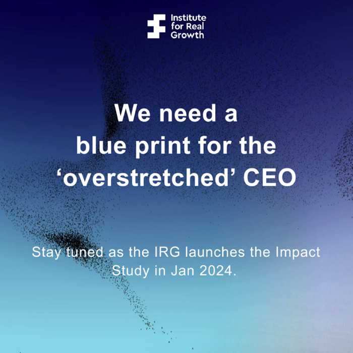 Cover of A Blueprint for the Overstretched CEO