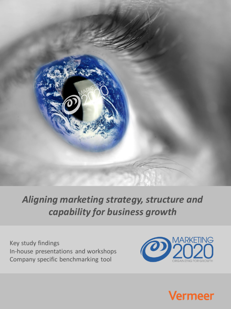 Cover of Marketing2020: What Over-Performing Marketing Organizations Do Differently