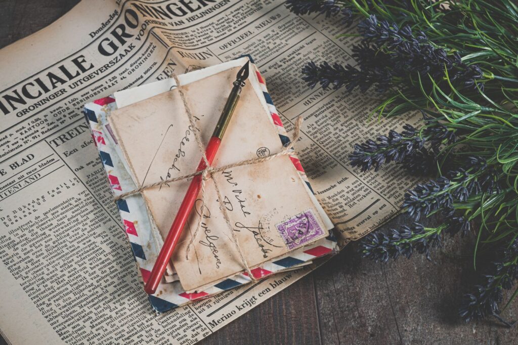 Vintage handwritten letter and pen on paper. Cover image for The Words of the Founder Are Not a Concept Anyone Can Argue With.