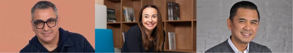 Portraits of three of the Marketing leaders quoted in this letter.